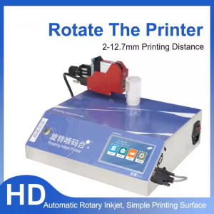 Rotating inkjet printer