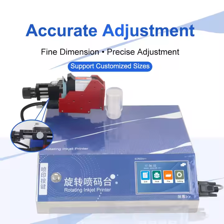 Rotating inkjet printer