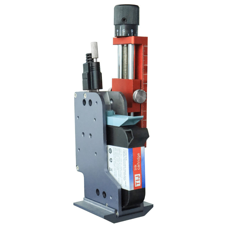 Fine tuning bracket for inkjet printer nozzle