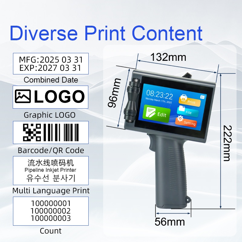 M5 Handheld inkjet printer