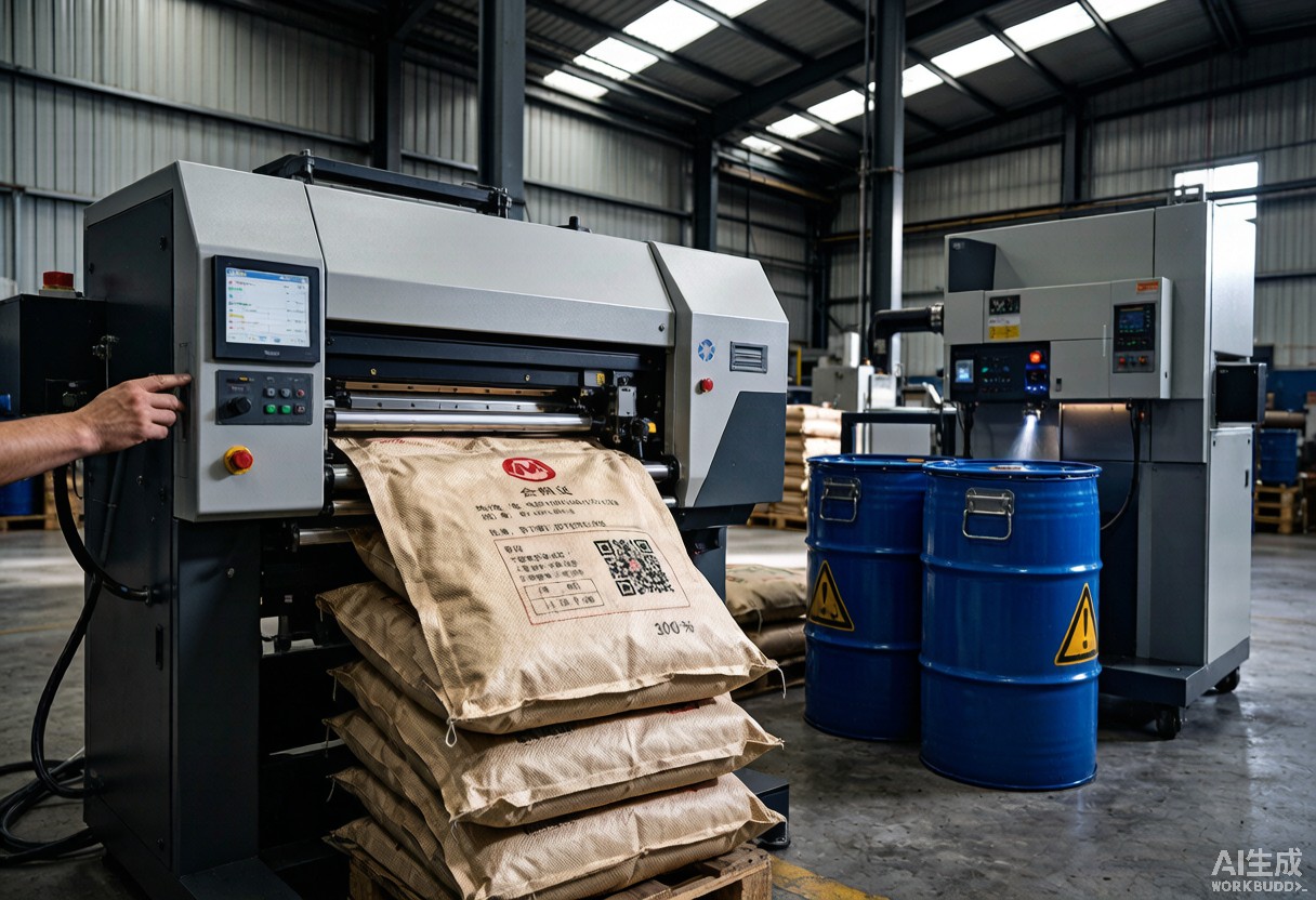 Construction-Material-Chemical-Drum-Heavy-Duty-Coding-Solution